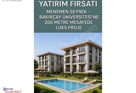 İki Kadın Bir Anahtar’dan Satılık Havuzlu Site de 1+1 Daire